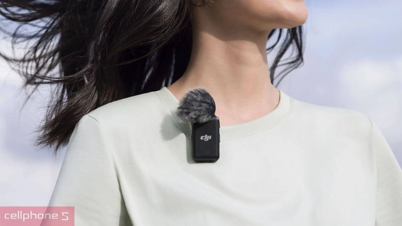 Khả năng kết nối, phạm vi hoạt động của microphone không dây DJI 3 (TX+TX+RX) 2 Mic