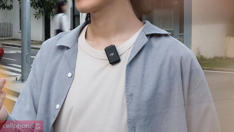 Phạm vi kết nối Microphone không dây DJI II TX RX 1 Mic