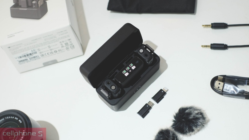 Màn hình Microphone không dây DJI II (TX+TX+RX) 2 MIC rõ nét