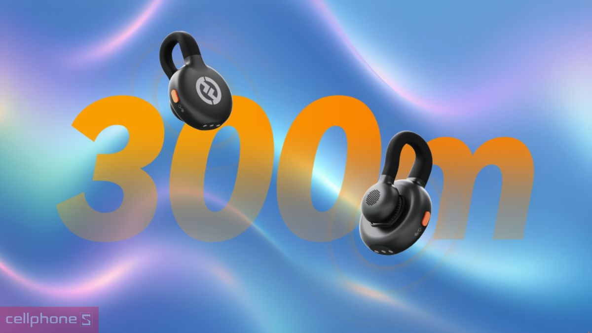 Phạm vi kết nối bộ microphone thu âm Hollyland LARK M2S Camera + USB-C RX