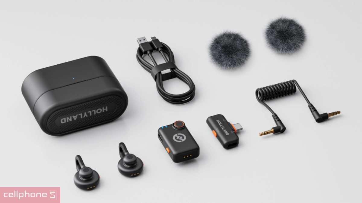 Thời lượng sử dụng Bộ microphone thu âm Hollyland LARK M2S Camera + USB-C RX 