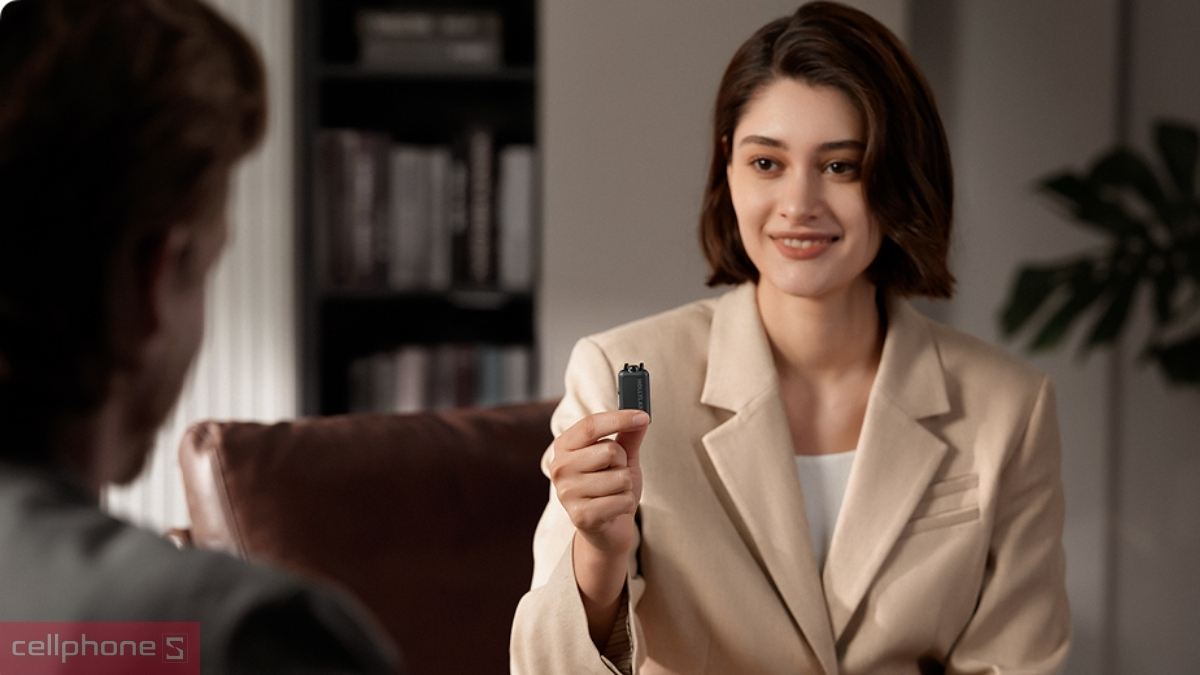 Độ nhạy ấn tượng cùng dải tần âm thanh 32-bit Float