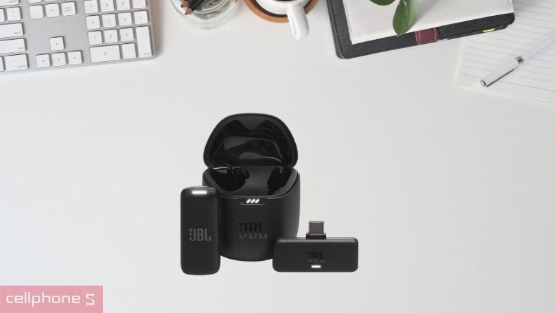 Âm thanh microphone thu âm JBL USB-C (TX+RX)