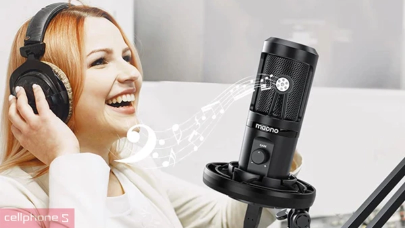 Chất lượng âm thanh của microphone thu âm Maono PM461