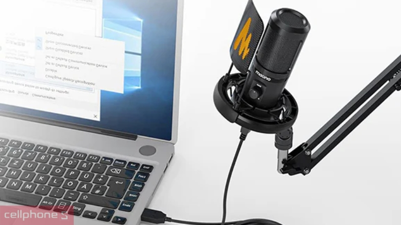 Khả năng kết nối, tương thích của microphone thu âm Maono PM461