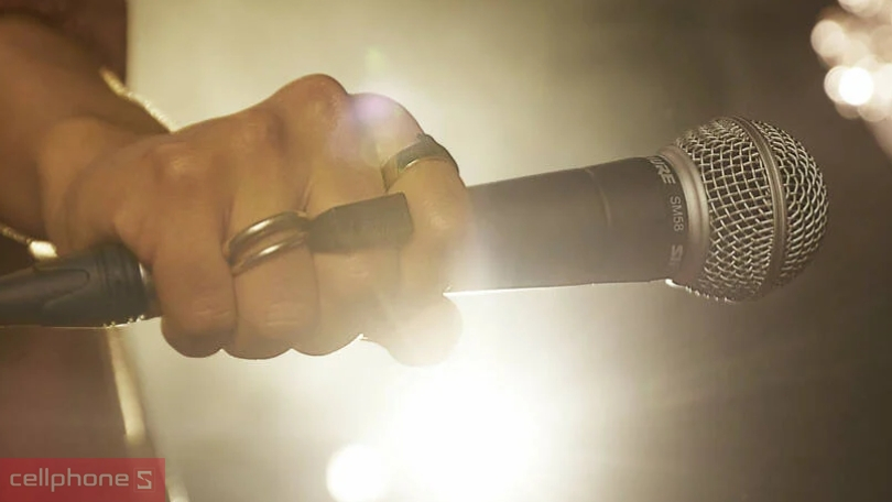 Chất lượng thu âm micro Karaoke Shure SM58-LC