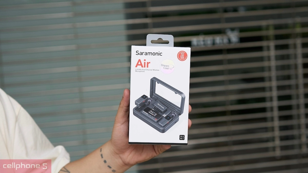 Microphone Saramonic Air ( 2TX + 1RX)