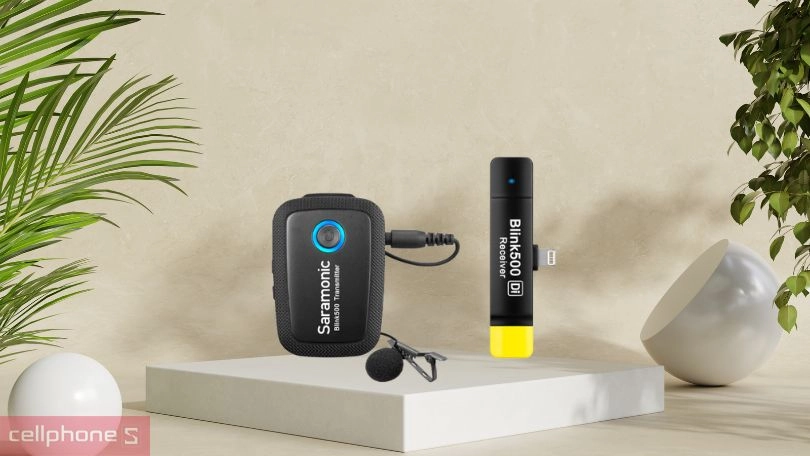 Đánh giá microphone Saramonic Blink 500 B3 IOS