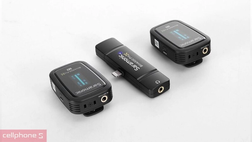 Dung lượng pin của microphone Saramonic Blink 500 Prox B4