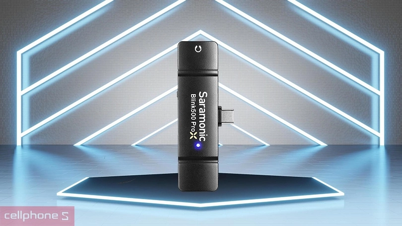 Độ trễ và các chế độ đầu ra của microphone Saramonic Blink 500 Prox B5