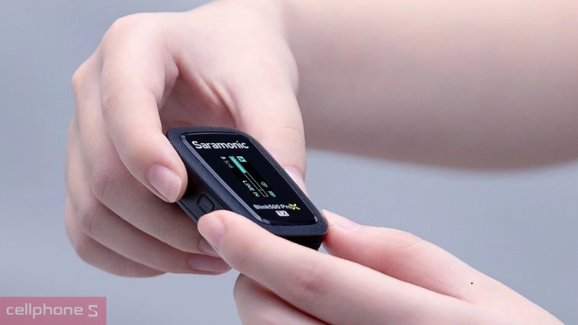 Thiết kế microphone Saramonic Blink 500 ProX B6