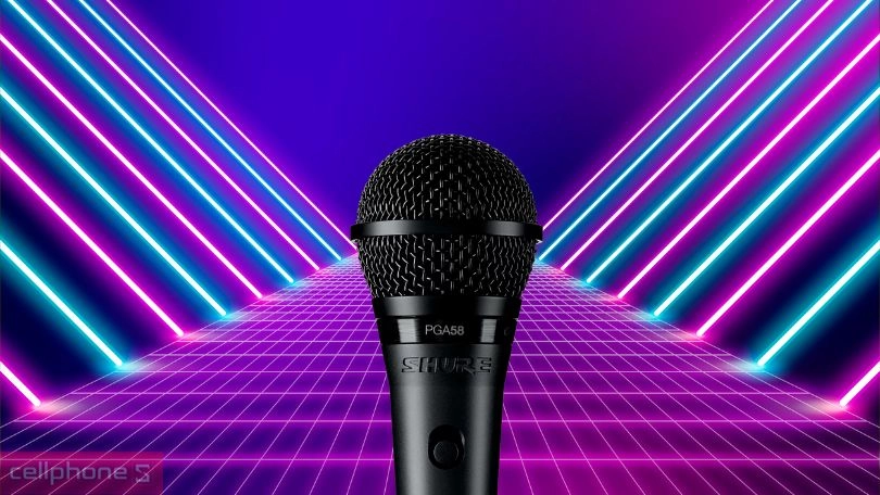 Thiết kế micro Karaoke Shure PGA58-LC