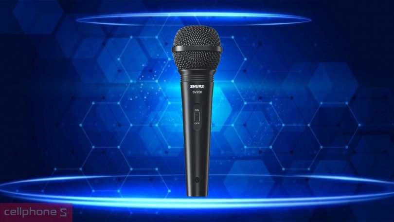 Dải tần của micro Karaoke Shure SV200
