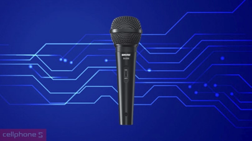 Kết nối micro Karaoke Shure SV200