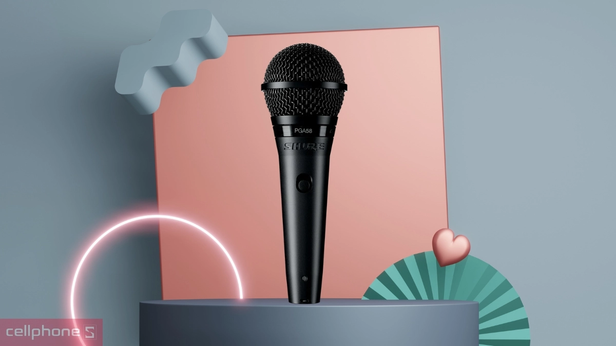 Micro Vocal/Karaoke Shure PGA58-LC