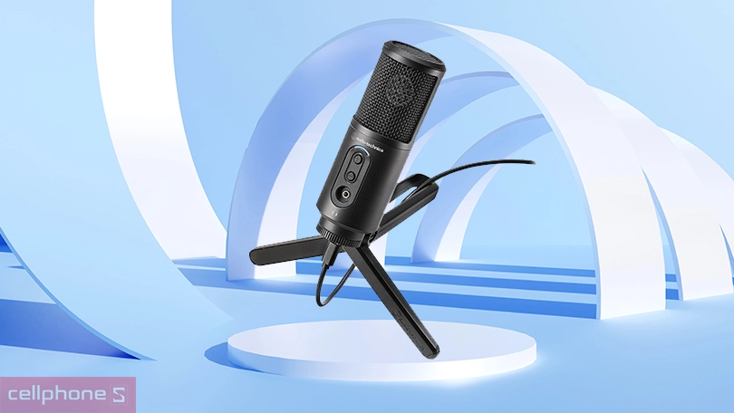 Thiết kế microphone thu âm Audio Technica ATR2500X USB