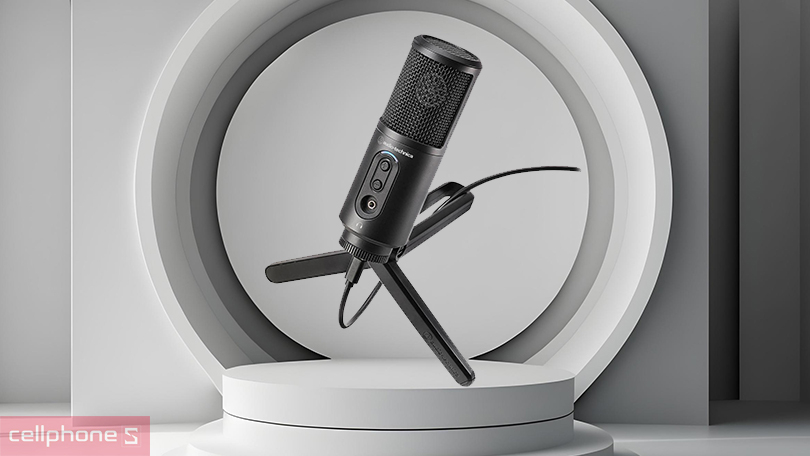 Khả năng kết nối ngoại vi của microphone thu âm Audio Technica ATR2500X USB