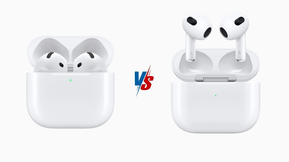 So sánh tai nghe Apple AirPods 4 với AirPods 3