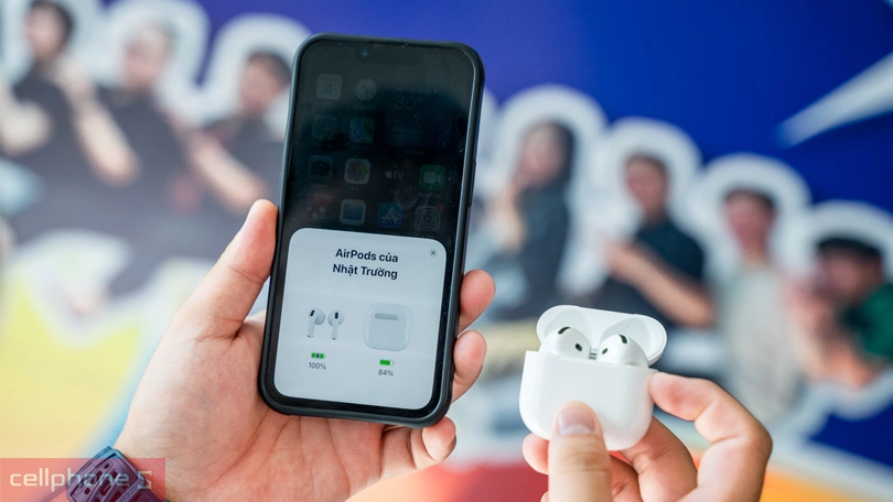 Kết nối tai nghe Apple AirPods 4