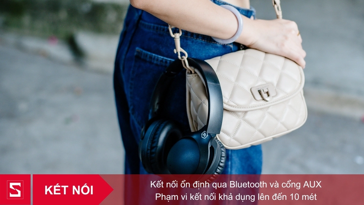 Kết nối ổn định qua Bluetooth và cổng AUX