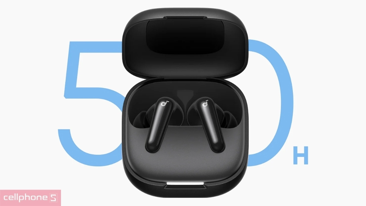 Pin và thời lượng sử dụng của tai nghe không dây Anker Soundcore R60I NC