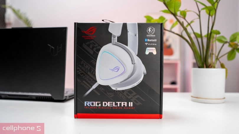 Pin, khả năng sạc và thời lượng sử dụng của tai nghe chụp tai ASUS ROG Delta Gen II