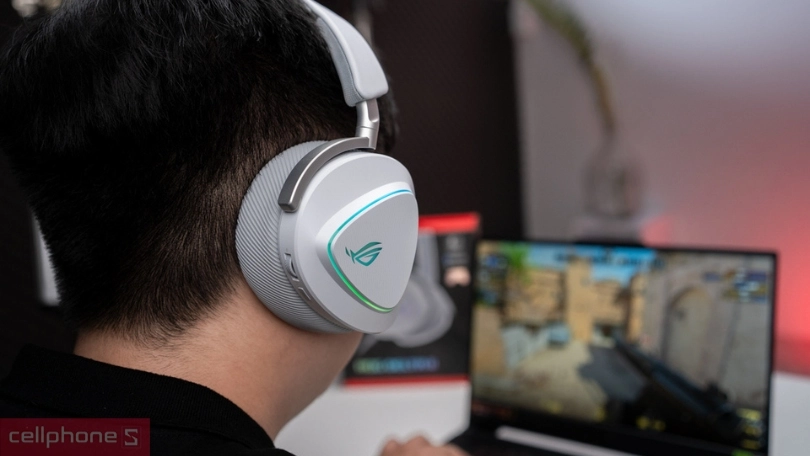 Khả năng kết nối, điều khiển của tai nghe chụp tai ASUS ROG Delta Gen II