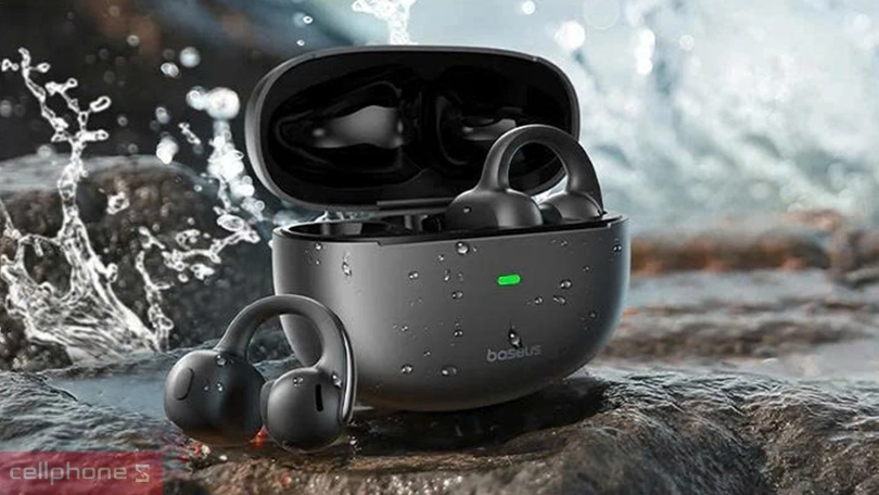 Khả năng đàm thoại, kháng nước của tai nghe Bluetooth Baseus Bowie MC1
