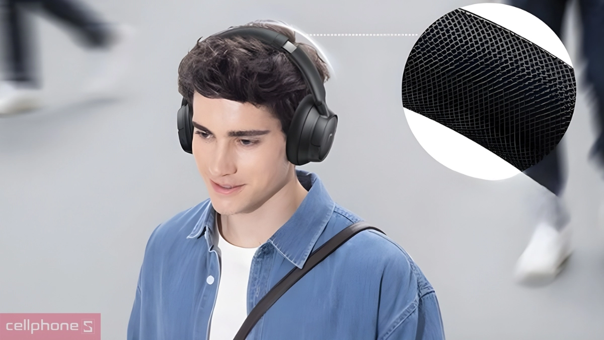 Thiết kế Tai nghe chụp tai không dây Baseus Bass BH1 NC