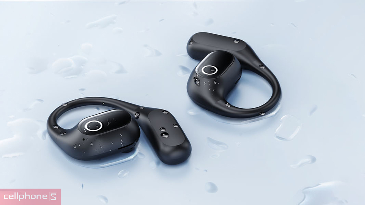 Tai nghe không dây thể thao Baseus Eli 2i Fit sử dụng công nghệ AI ENC trong micro