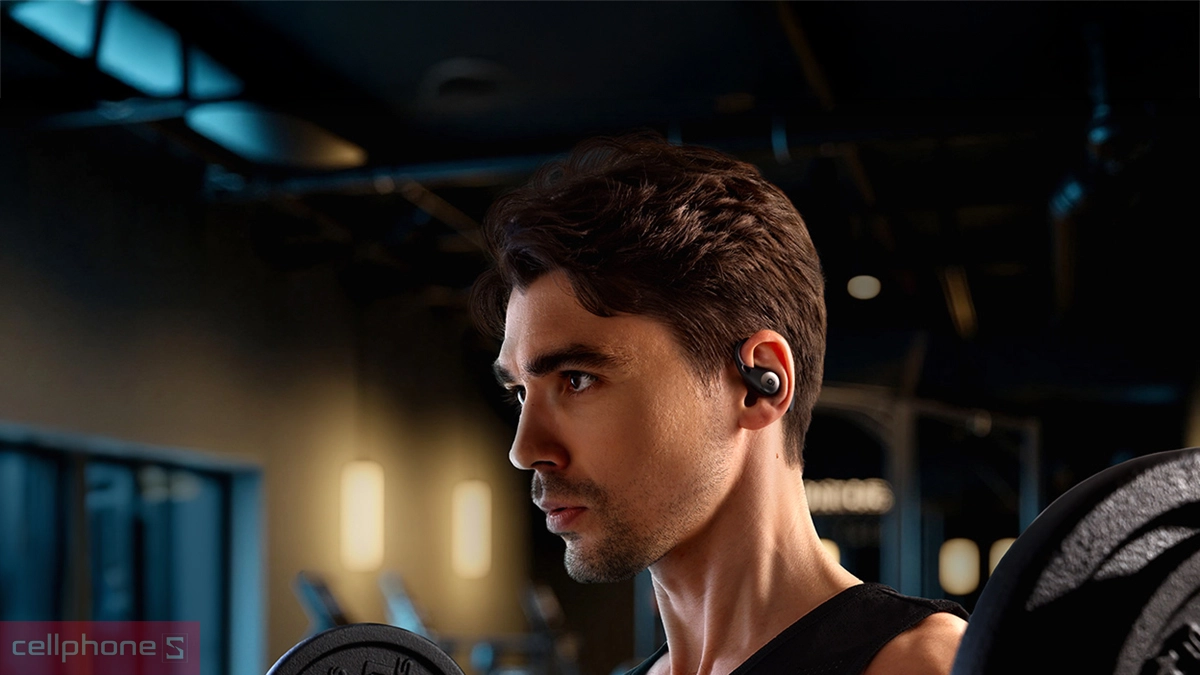 Tai nghe không dây thể thao Baseus Eli Sport 2 Open-Ear được trang bị tổng cộng 4 microphone