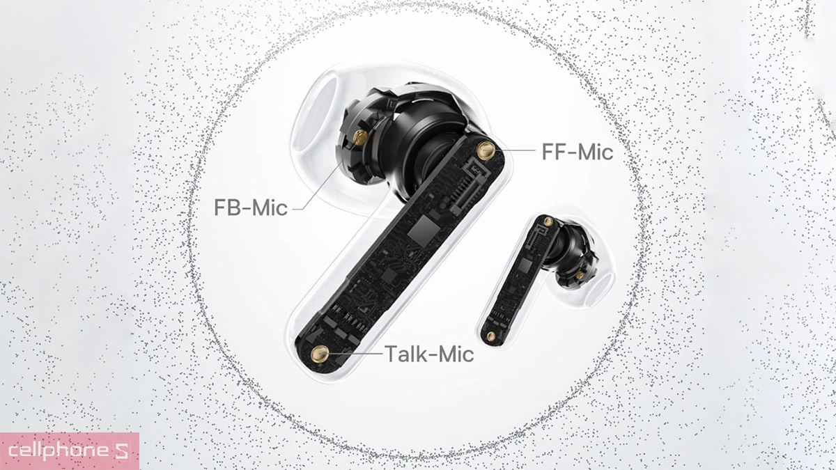 Mic đàm thoại, khả năng kháng nước của tai nghe Bluetooth True Wireless Baseus Bass BS1 NC