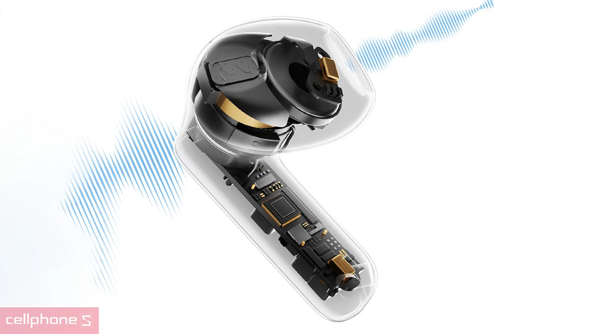 Công nghệ âm thanh của tai nghe Bluetooth True Wireless Baseus Bass BS1 NC