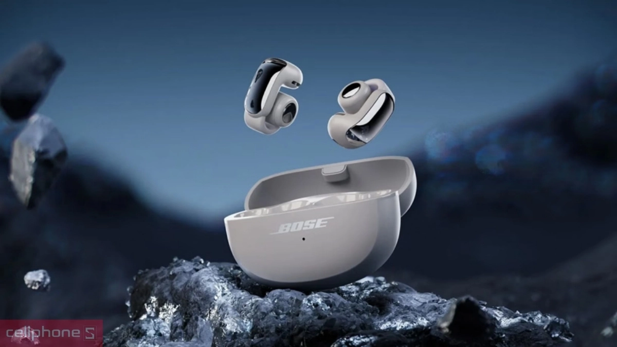 Pin và thời lượng sử dụng của tai nghe thể thao Bose Ultra Open Earbuds