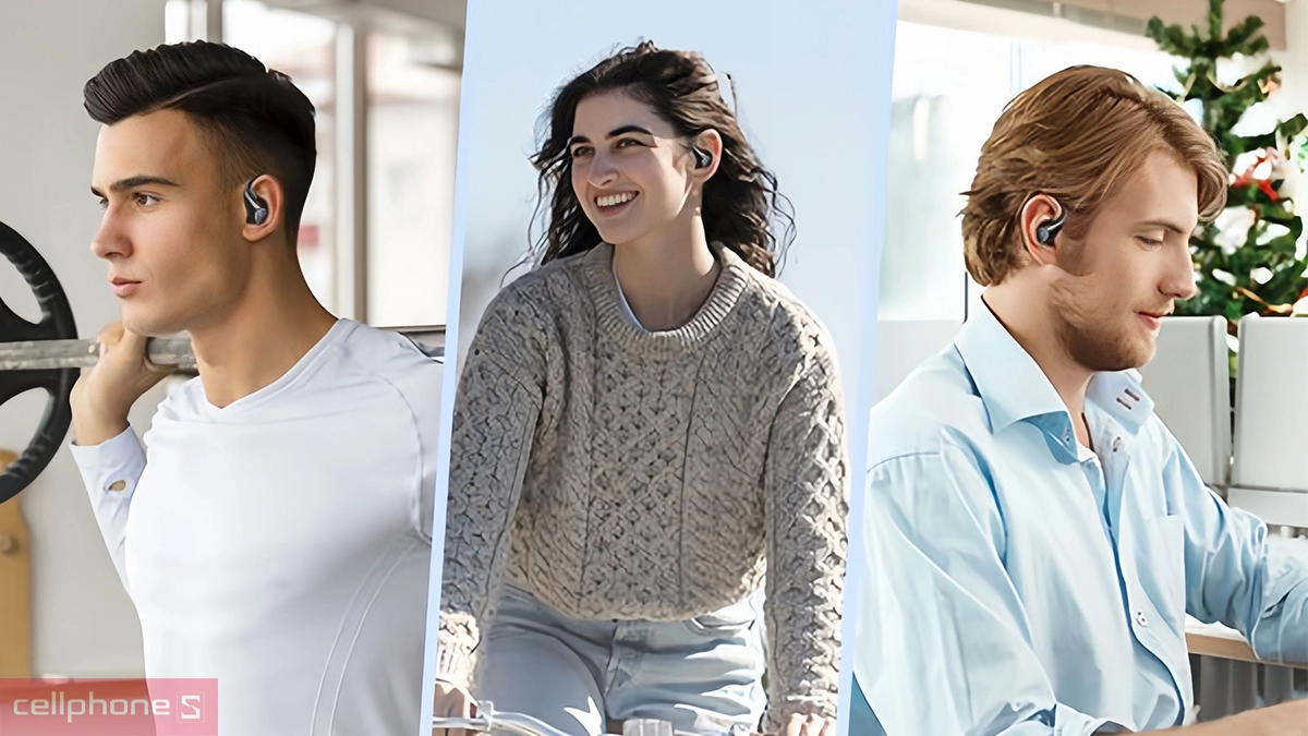 Kiểu dáng Tai nghe Bluetooth EarFun Open Jump