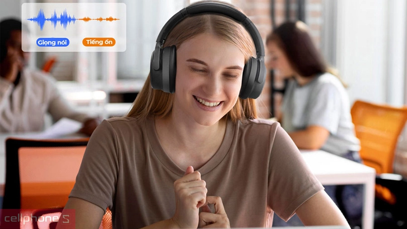 Công nghệ chống ồn trên tai nghe chụp tai Earfun Tune Pro