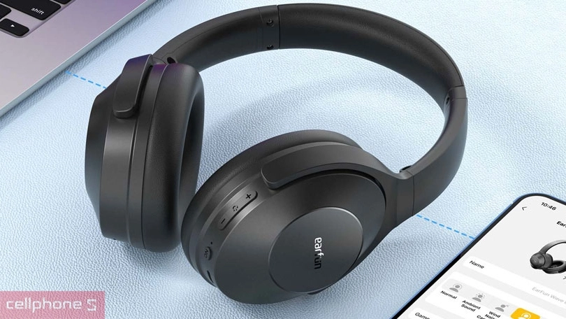 Hướng dẫn kết nối tai nghe chụp tai Earfun Wave Life