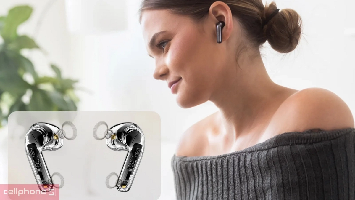 Âm thanh tai nghe Bluetooth Edifier EvoBuds chính hãng