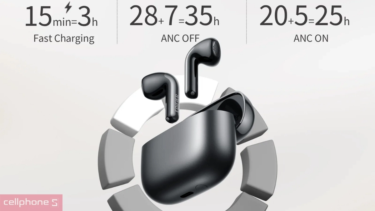 Pin tai nghe Bluetooth Edifier EvoBuds chính hãng