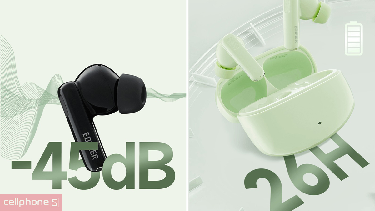 Thiết kế tai nghe Edifier Lolli Pro 3