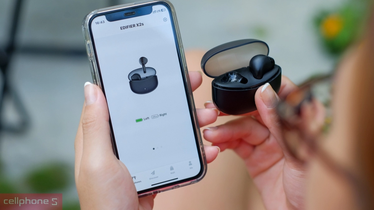 Pin tai nghe Edifier X2S