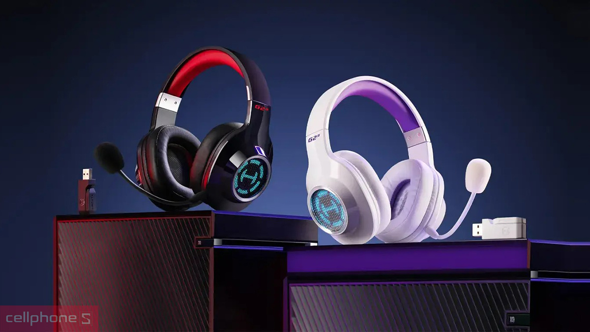 Micro đàm thoại cùng khả năng lọc ồn của tai nghe chụp tai Edifier Hecate G2S