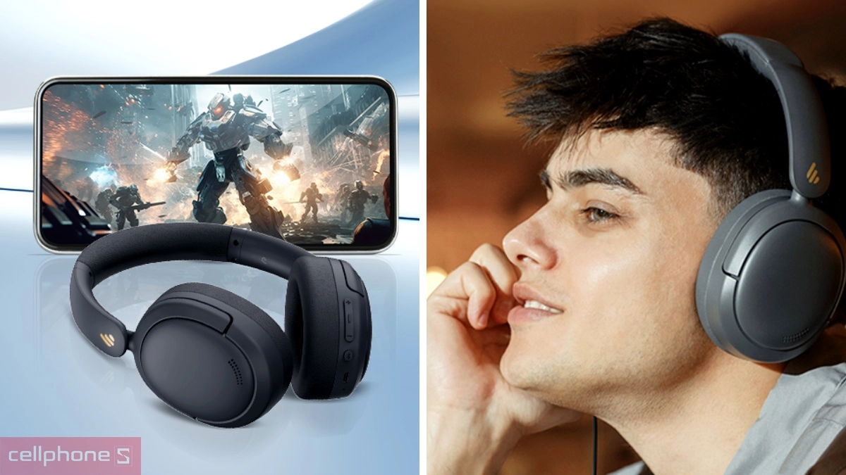 Pin tai nghe bluetooth chụp tai Edifier W800BT Pro