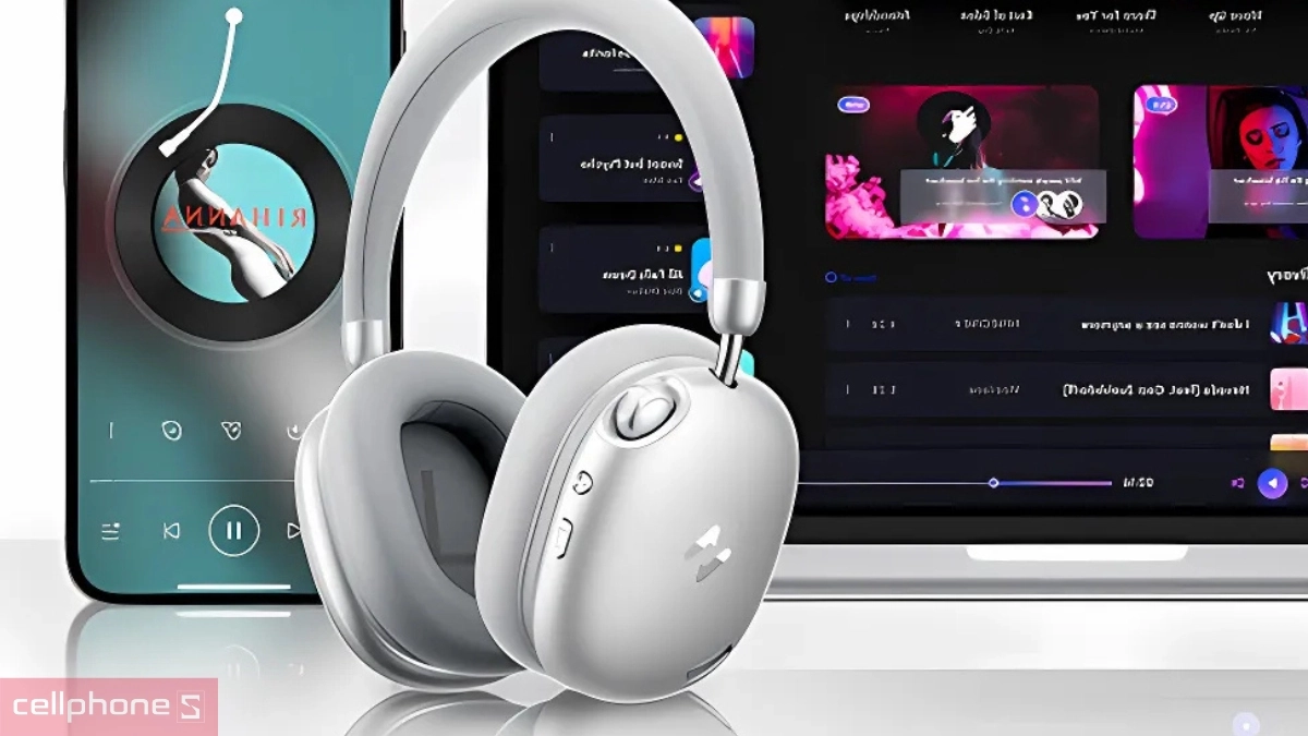 Kết nối tai nghe Havit H670BT ANC