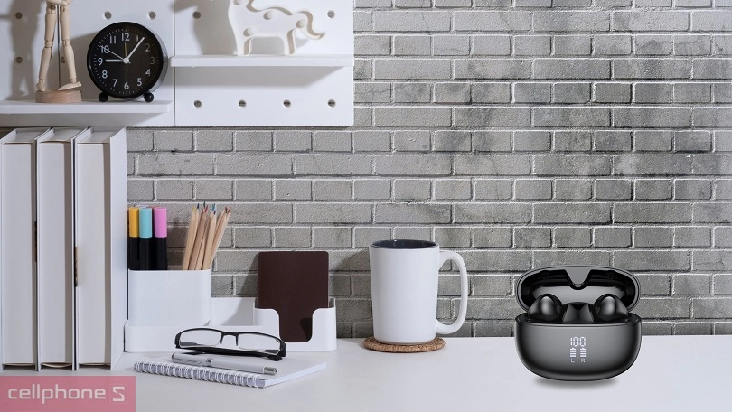 Thiết kế tai nghe Bluetooth Havit TW917 Pro