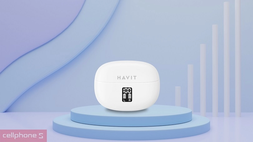 Kết nối tai nghe Bluetooth Havit TW917 Pro