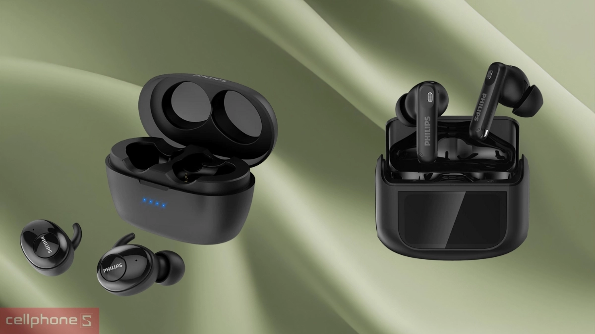 So sánh tai nghe Bluetooth TWS Philips TAT3020 với TAT3215
