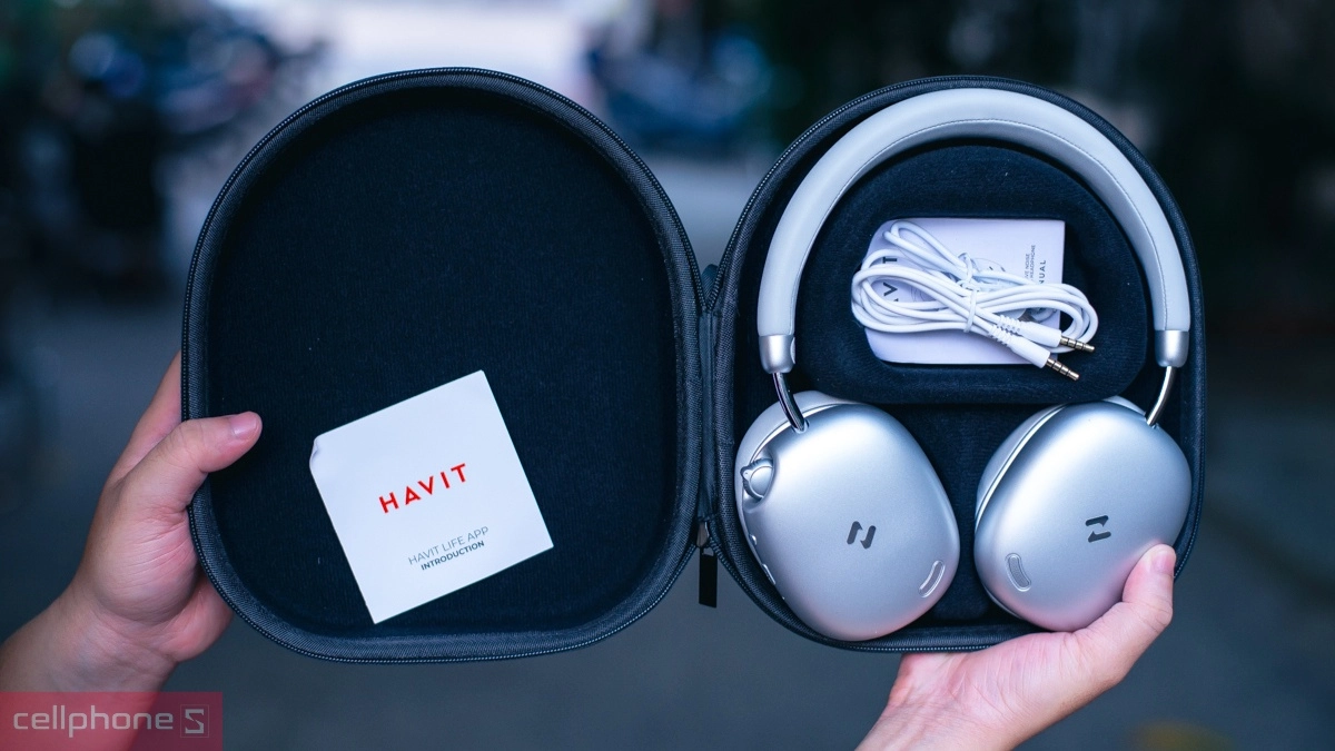 Pin tai nghe Havit H670BT ANC