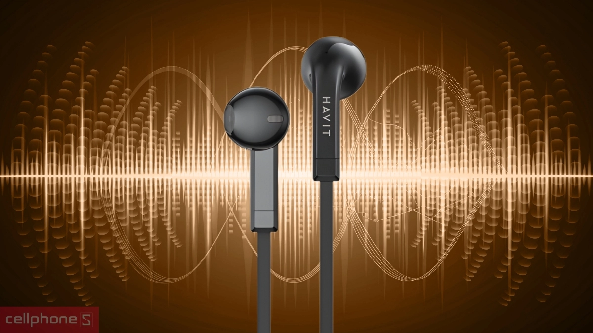 Chất lượng âm thanh của tai nghe có dây Havit E336C Type C