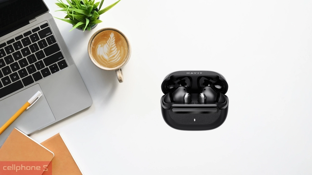 Kết nối Bluetooth 5.3 của Tai nghe TWS Havit TW972 ANC